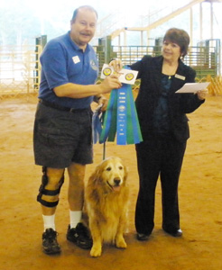 SmallPicture of Micah winning 2nd HC