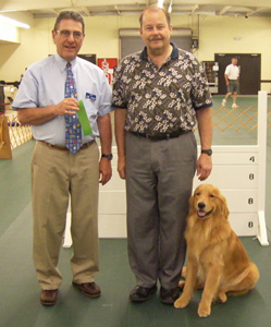 SmallPicture of Merlin earning 2nd CDX leg