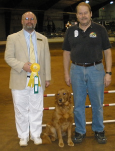 SmallPicture of Tryssie earning 2nd leg