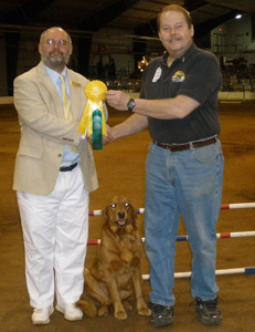 SmallPicture of Tryssie earning 3rd leg