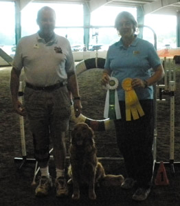 SmallPicture of Tryssie earning 3rd leg