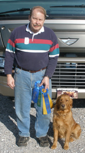 SmallPicture of Tryssie earning 3rd leg