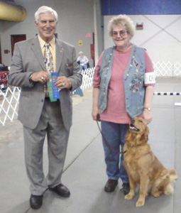 SmallPicture of Tryssie earning 3rd UD leg