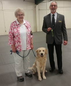 SmallPicture of Rhys earning 1st CD leg